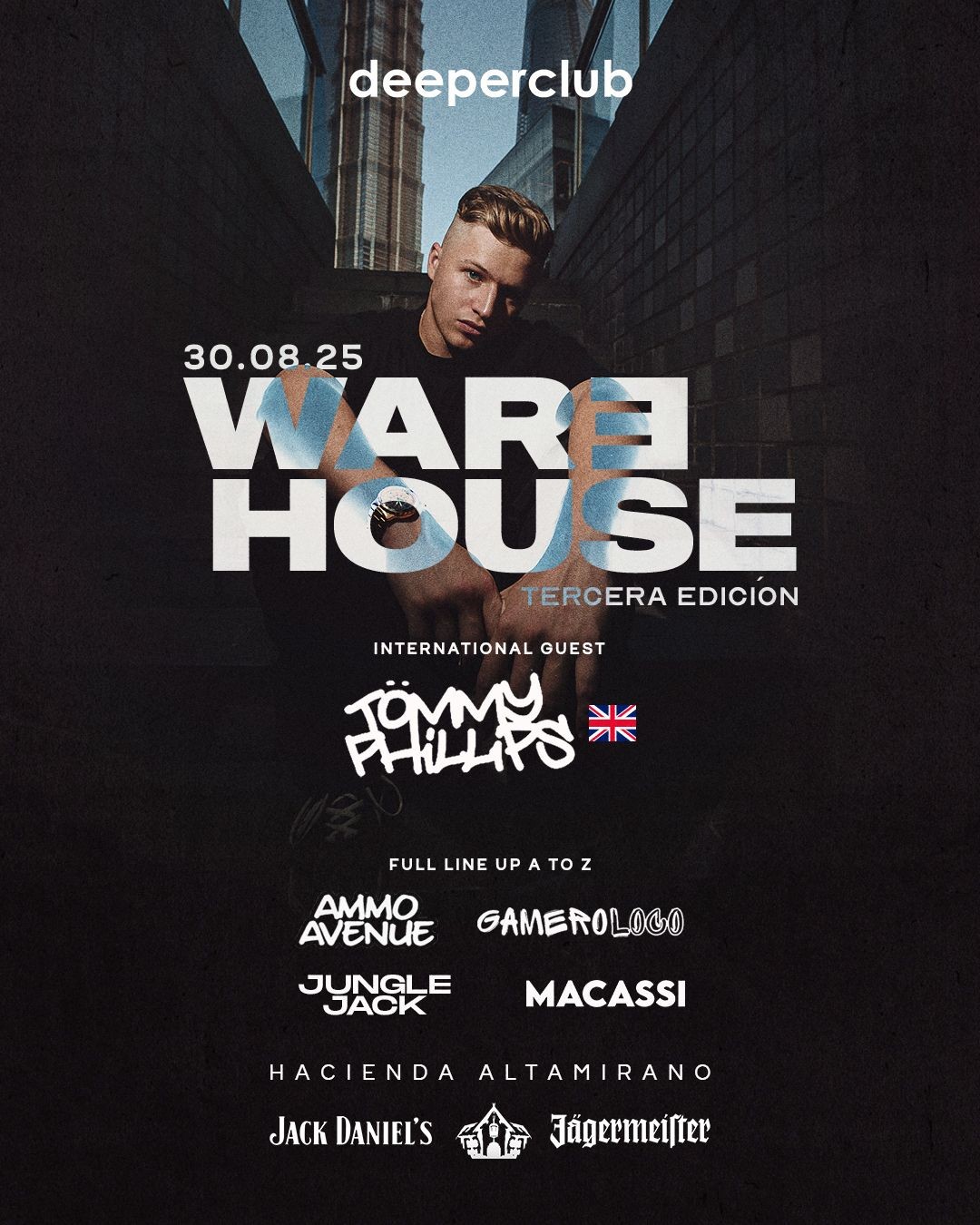WAREHOUSE III W. TOMMY PHILLIPS (SÁBADO 30/08)